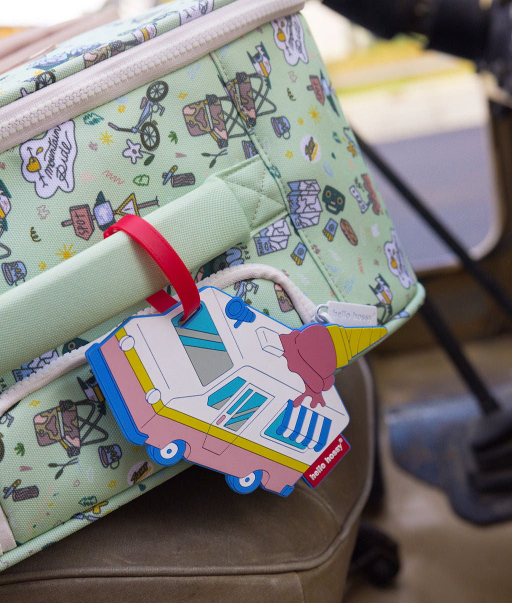 Etiqueta de Maleta Ice Truck