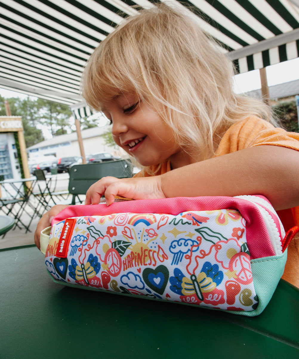 Estuche Escolar Happiness