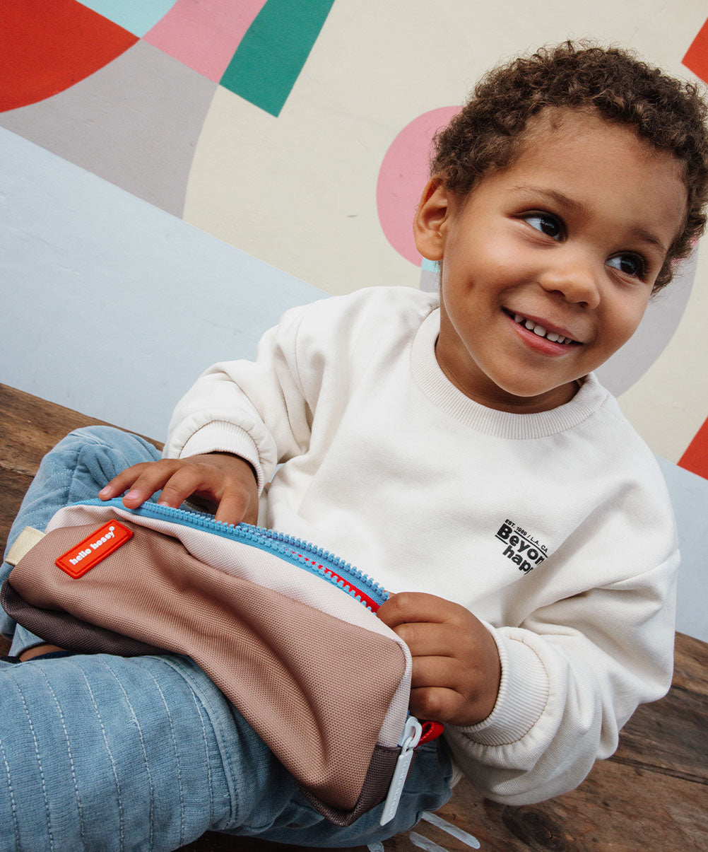 Estuche Escolar Mini Walnut