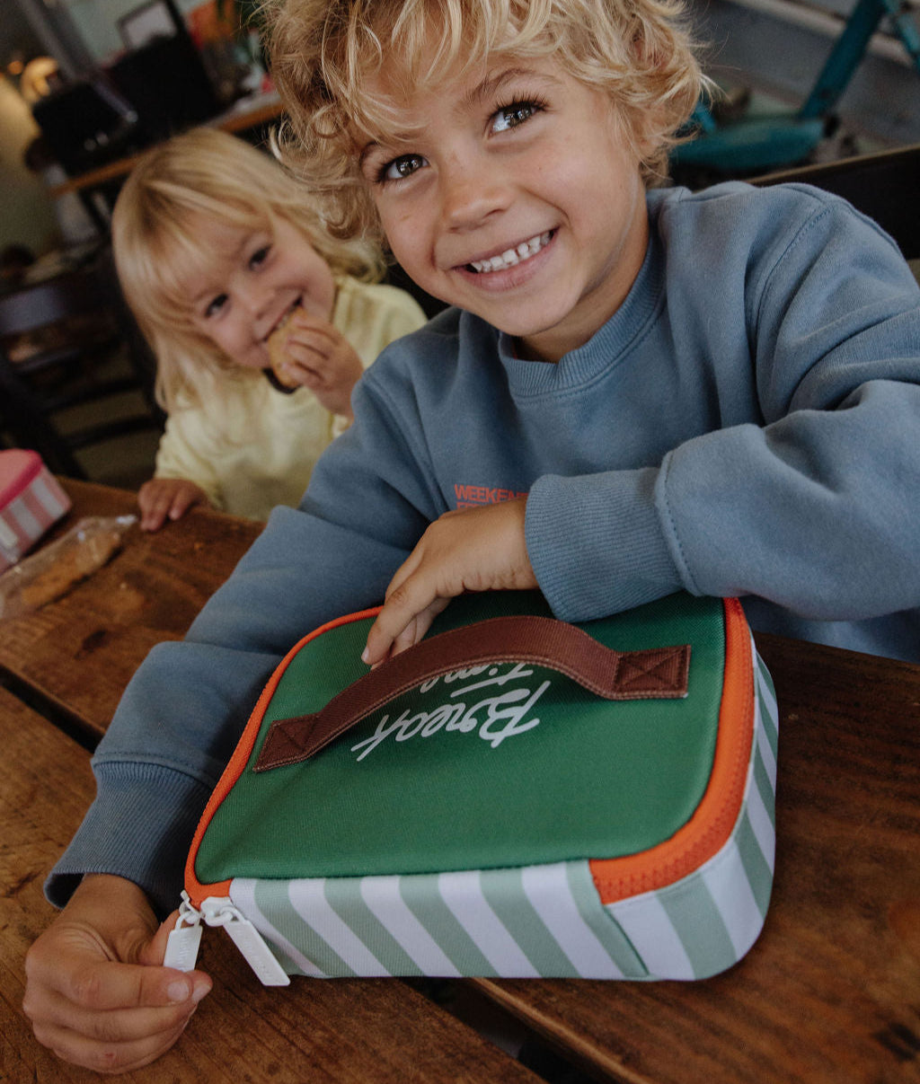 Bolsa de Merienda Green Stripes