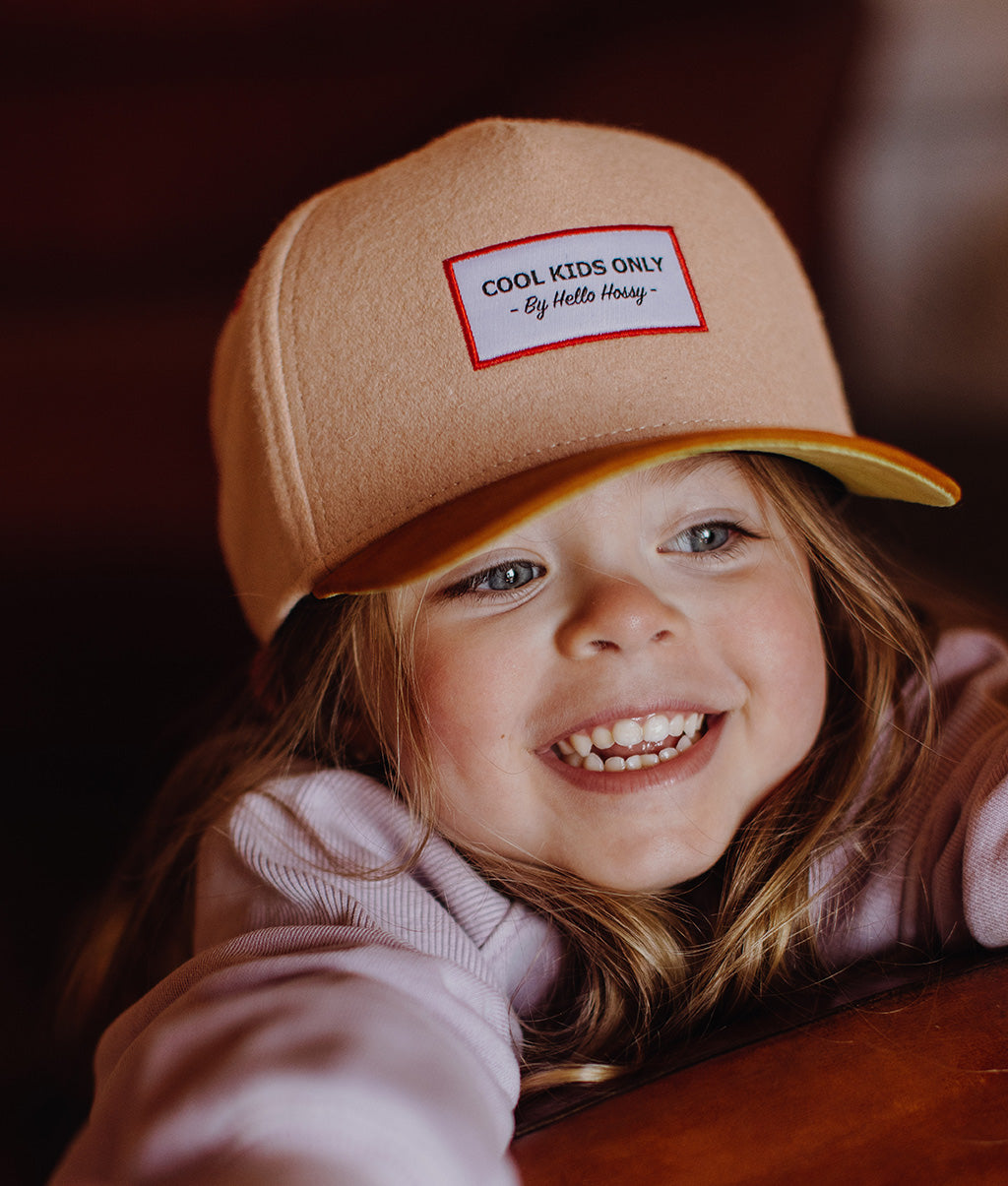 Casquette Melton Creamy
