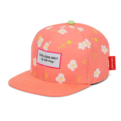 Gorra infantil estampado flores sin poner Hello Hossy