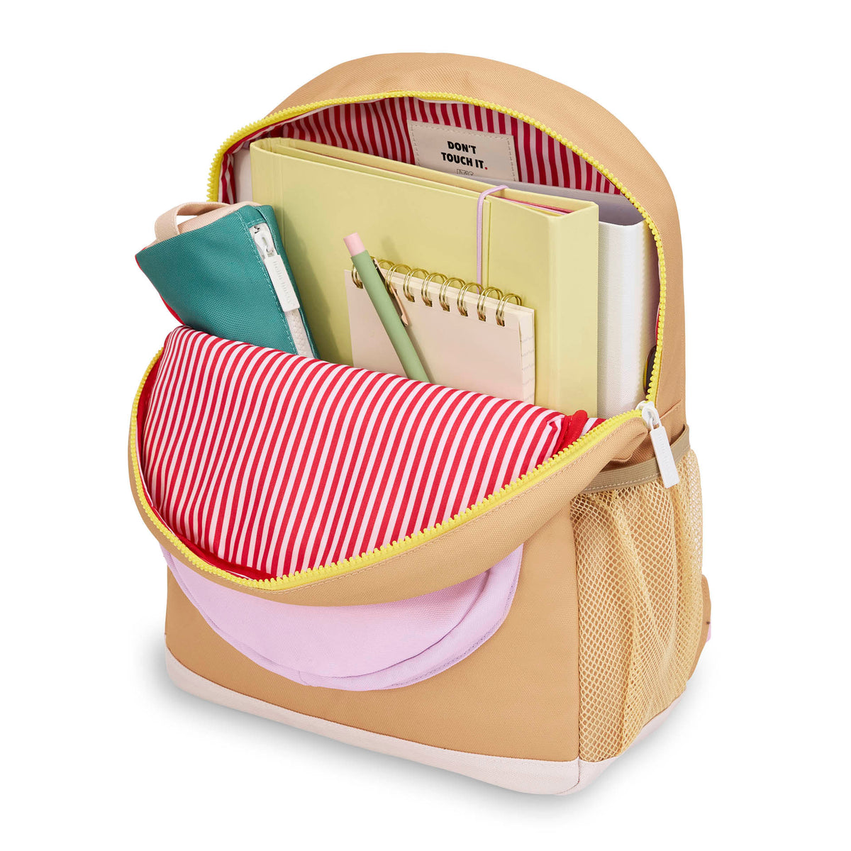 Mochila Infantil Mini crema Brûlée, ecorresponsable, desde 2 años, Cool Kids Only !