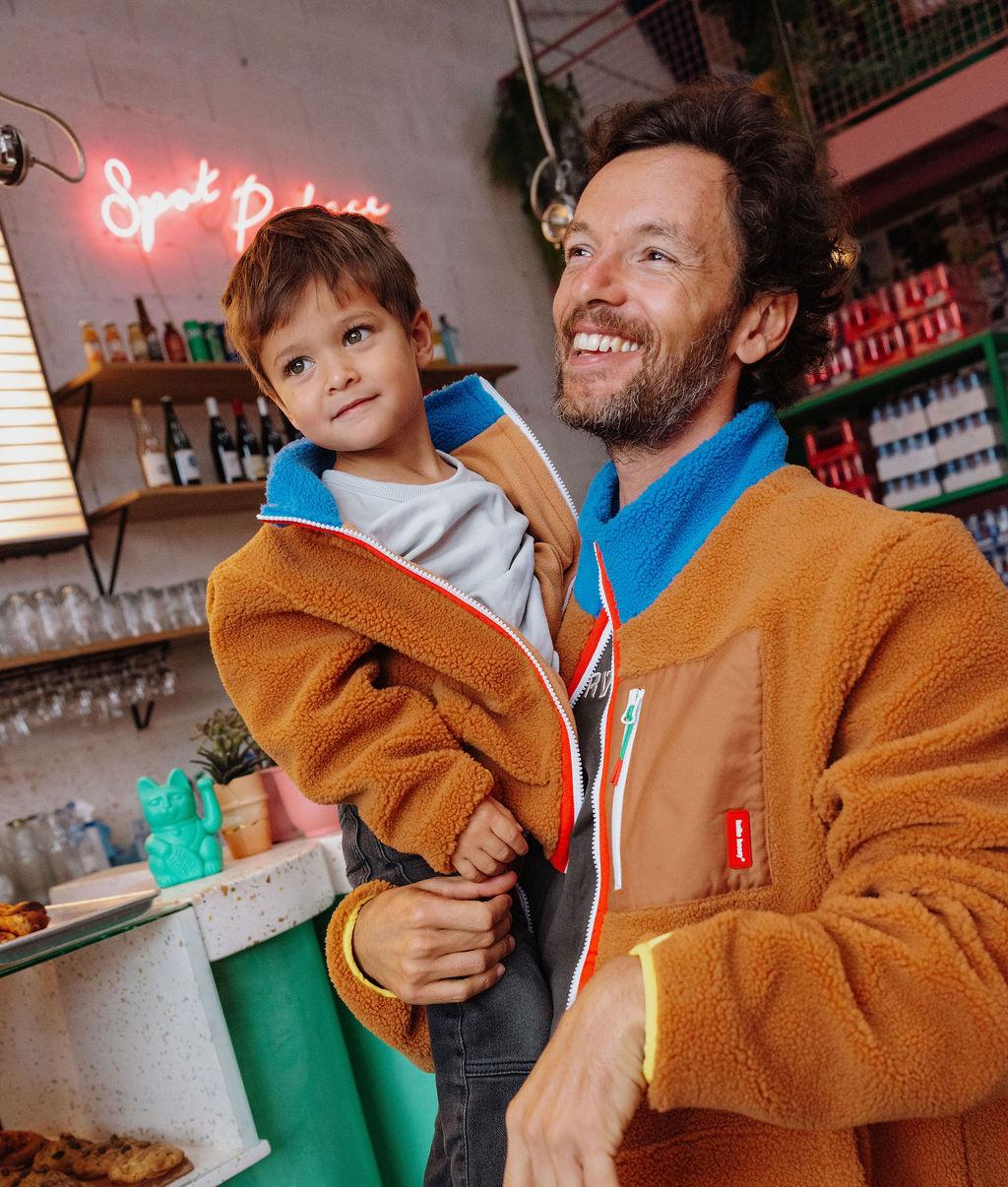 Chaqueta Polar Blue Camel