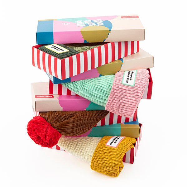 Gorro Color Block Pastel