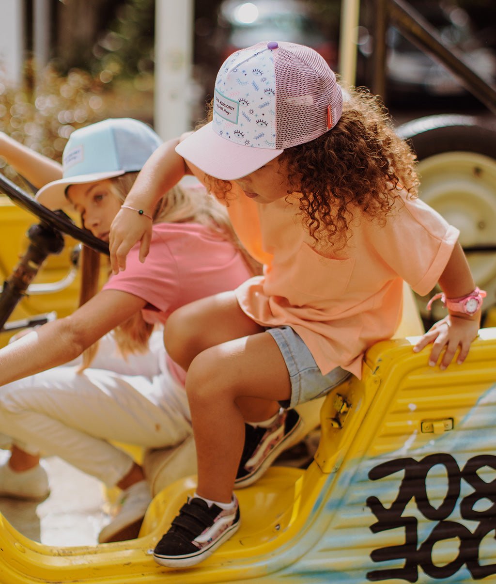 Casquette Pink Eyes Enfants & Bébés, Cool Kids Only, Hello Hossy
