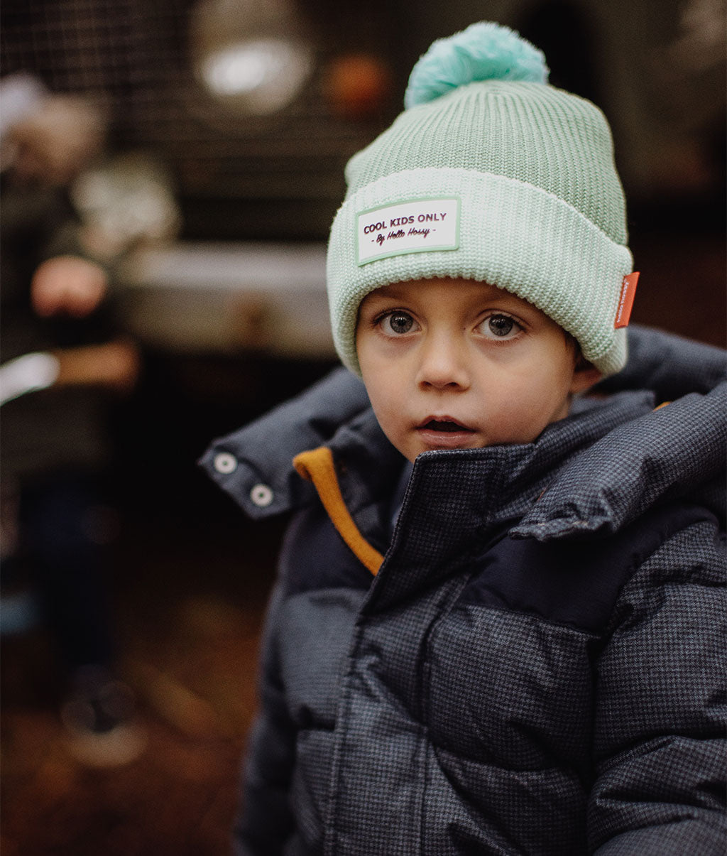 Gorro Color Block Minty