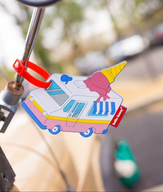 Etiqueta de Maleta Ice Truck