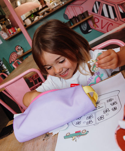 Estuche Escolar Mini Mauve