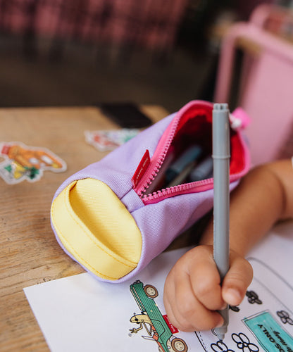 Estuche Escolar Mini Mauve