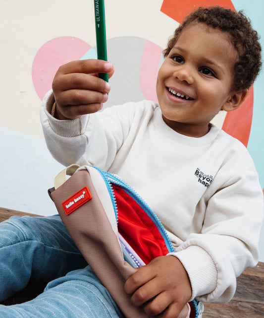 Estuche Escolar Mini Walnut