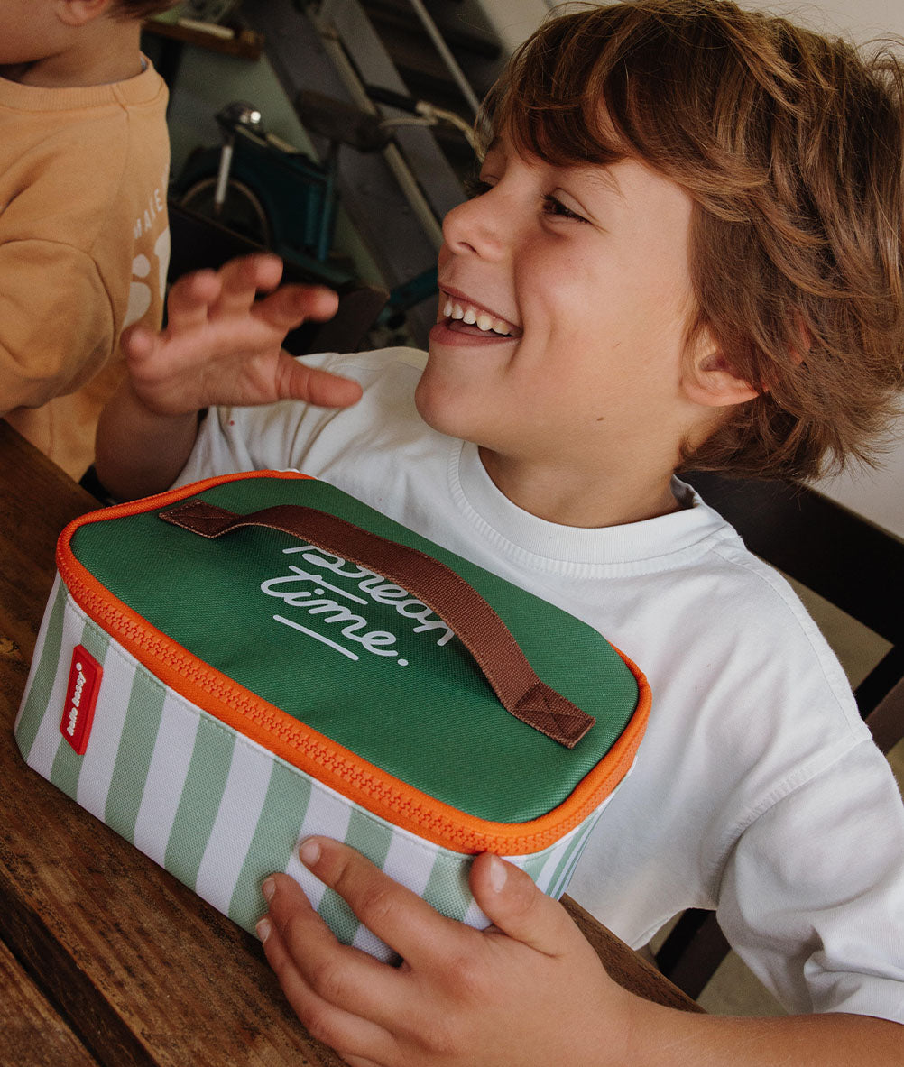 Bolsa de Almuerzo Green Stripes