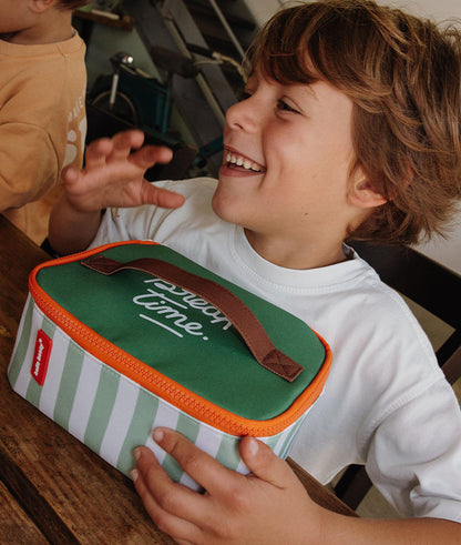 Bolsa de Almuerzo Green Stripes