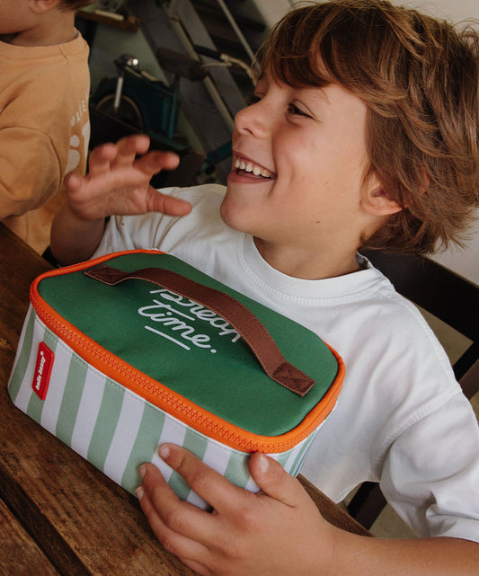 Bolsa de Almuerzo Green Stripes