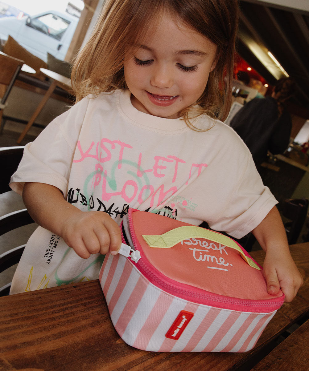 Bolsa de Almuerzo Pink Stripes