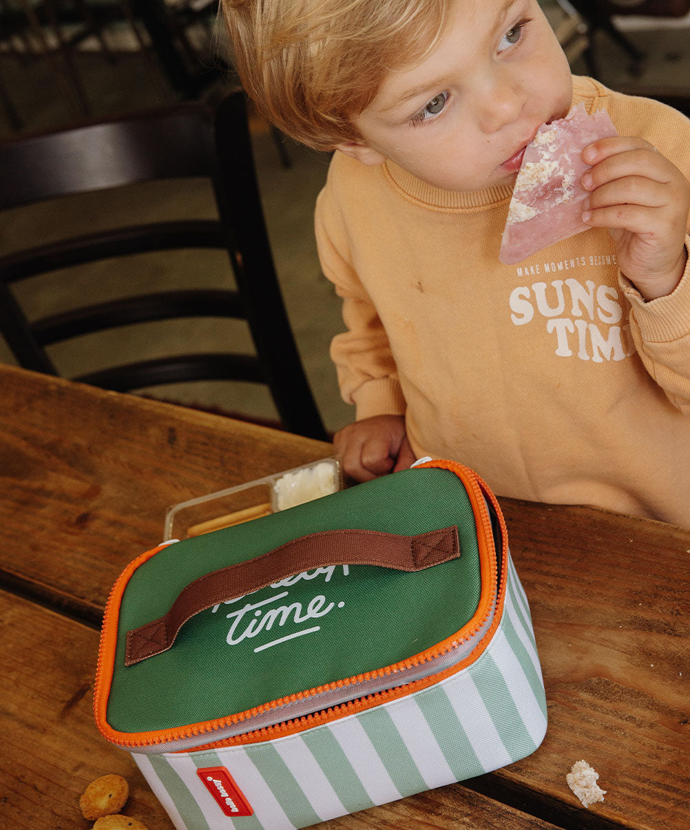 Bolsa de Almuerzo Green Stripes