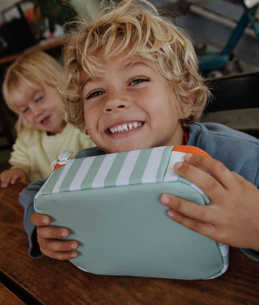 Bolsa de Merienda Green Stripes