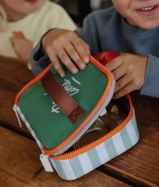 Bolsa de Merienda Green Stripes