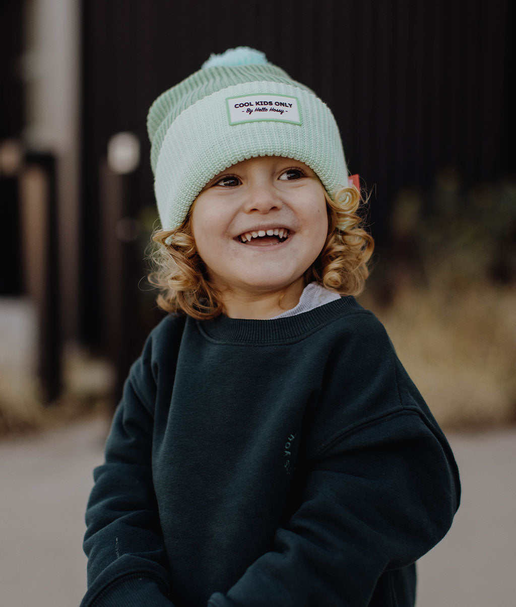 Gorro Color Block Minty