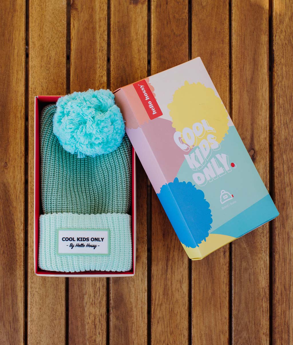 Gorro Color Block Minty