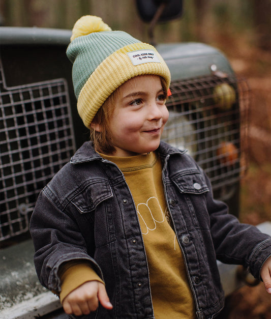 Gorro Color Block Kiwi