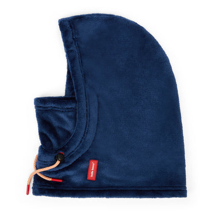 Pasamontañas infantil azul de tejido polar con lazos ajustables Hello Hossy