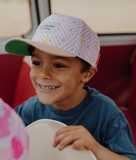 Casquette Enfants Pear, visière courbée, éco-responsable, certifiée Oeko-Tex, dès 9 mois, Cool Kids Only !