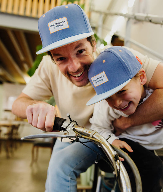 Casquette Parents-Enfants Mini Malo, visière plate, 100% coton biologique, matchy-matchy, dès 9 mois, Cool Kids Only !