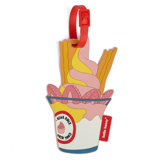 Etiqueta de Maleta Ice Cream