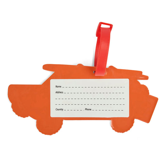 Etiqueta de Maleta Surf Car