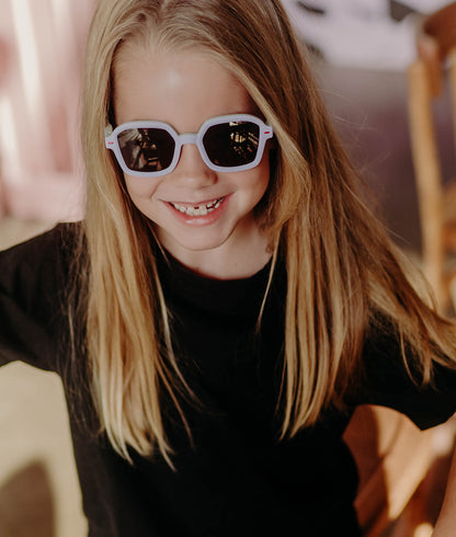 Lunettes de soleil Enfants Hossy Stella, colorées, verres catégorie 3, UV400, verres polarisés, dès 2 ans, Cool Kids Only !