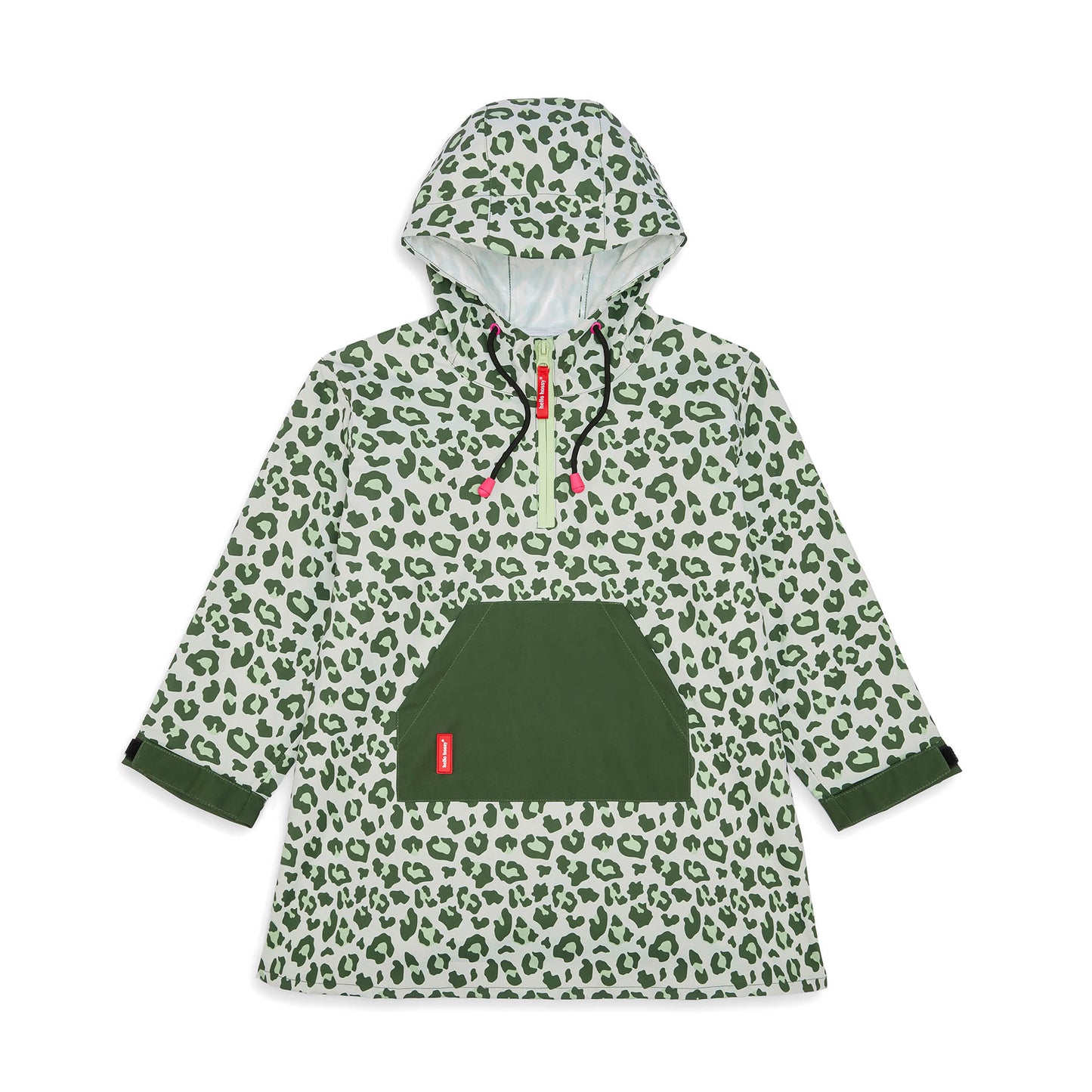 Poncho impermeable Green Leopard