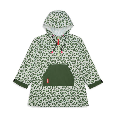 Poncho impermeable Green Leopard