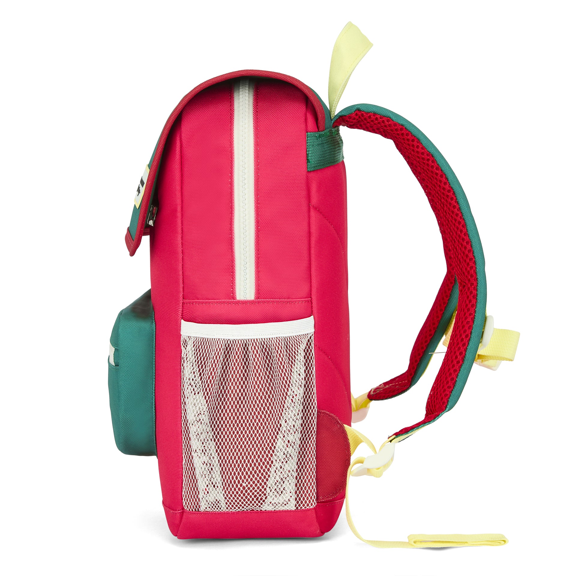 Mochila infantil Framboise bolsillo de malla Hello Hossy
