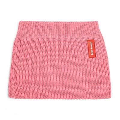 Snood Infantil Cocoon Pink, algodón orgánico, forro de tejido polar, desde 1 año, Cool Kids Only !