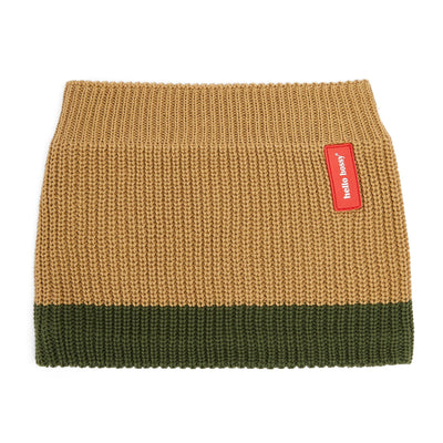 Snood Infantil Cocoon Pistachio, algodón orgánico, forro de tejido polar, desde 1 año, Cool Kids Only !