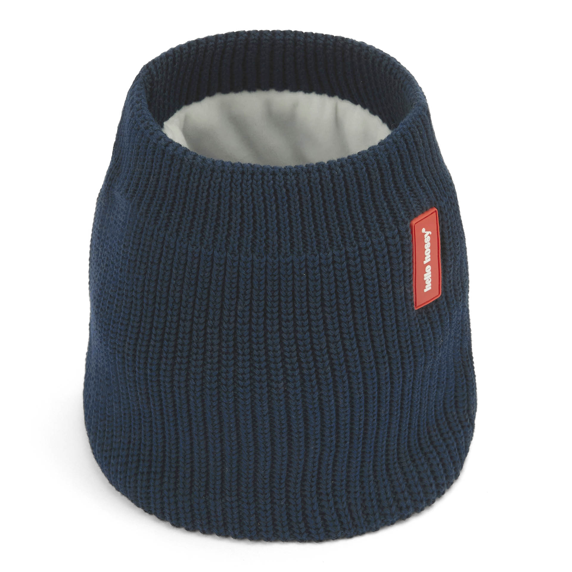 Tour-de-cou en maille uni et polaire Cocoon Polo pour enfant et bébé – vue de 3/4
