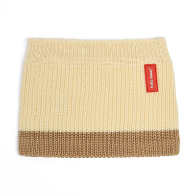 Snood Infantil Cocoon Creamy, algodón orgánico, forro de tejido polar, desde 1 año, Cool Kids Only !