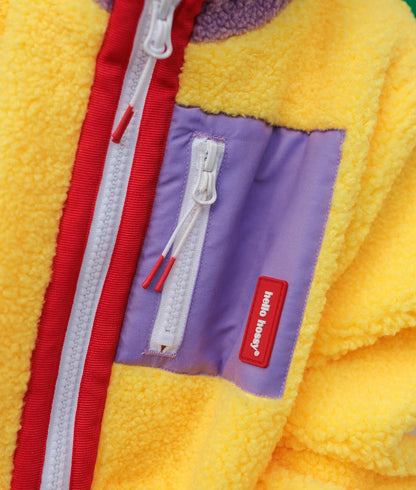 Chaqueta polar Banana Berry