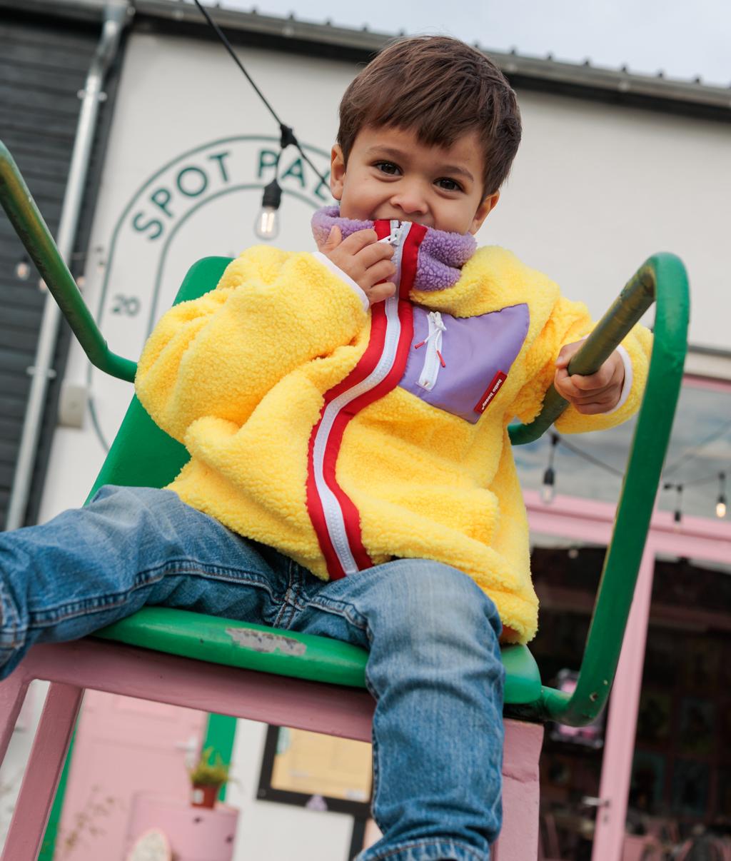 Chaqueta polar Banana Berry