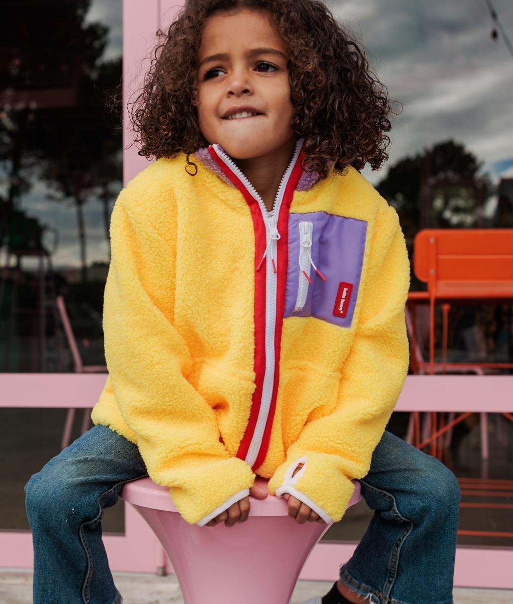 Chaqueta polar Banana Berry