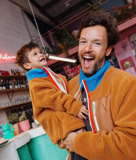 Chaqueta Polar Blue Camel