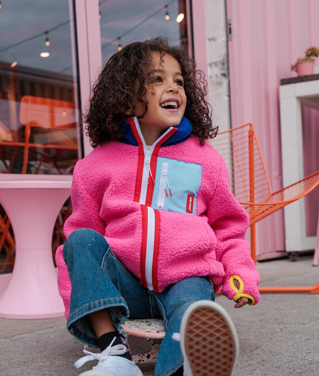 Chaqueta polar Fuchsia