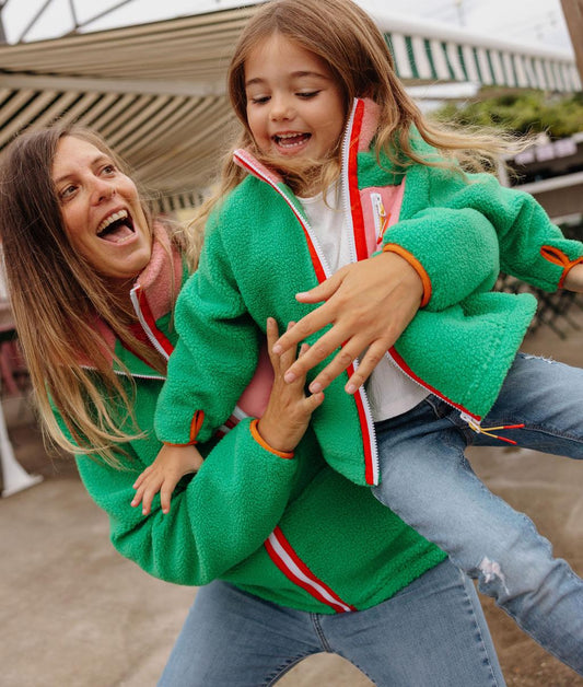 Chaqueta Polar Green Candy