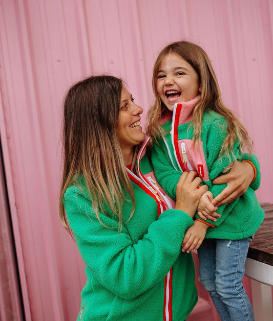 Chaqueta Polar Green Candy