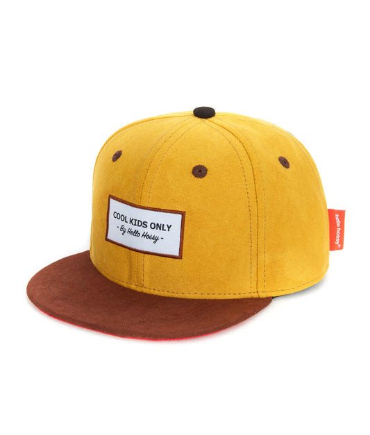 Casquette Daim Mustard Enfants & Bébés, Cool Kids Only, Hello Hossy