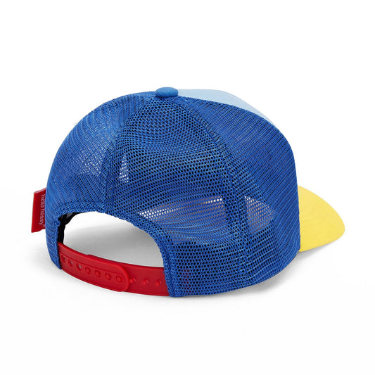 Casquette Enfants Mini Blue Lemon, style Trucker, éco-responsable, certifiée Oeko-Tex, dès 9 mois, Cool Kids Only !