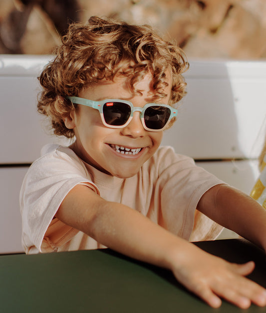 Lunettes de soleil Enfants Mini Jerry, colorées, verres catégorie 3, UV400, verres polarisés, dès 2 ans, Cool Kids Only !