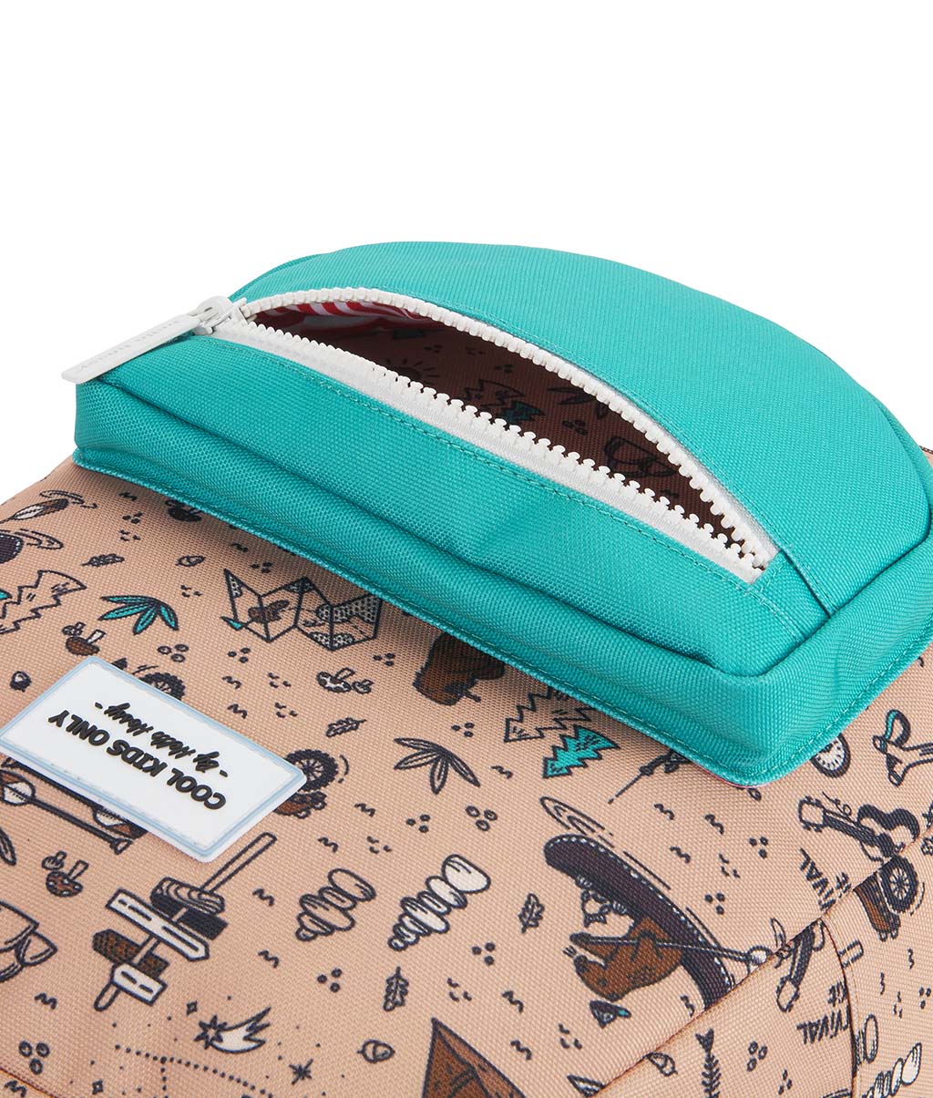 Cartera Escolar Infantil Road Trip, ecorresponsable, desde 2 años, Cool Kids Only !