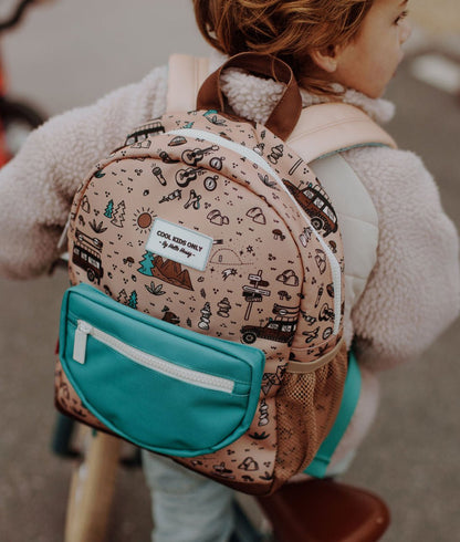 Cartera Escolar Infantil Road Trip, ecorresponsable, desde 2 años, Cool Kids Only !